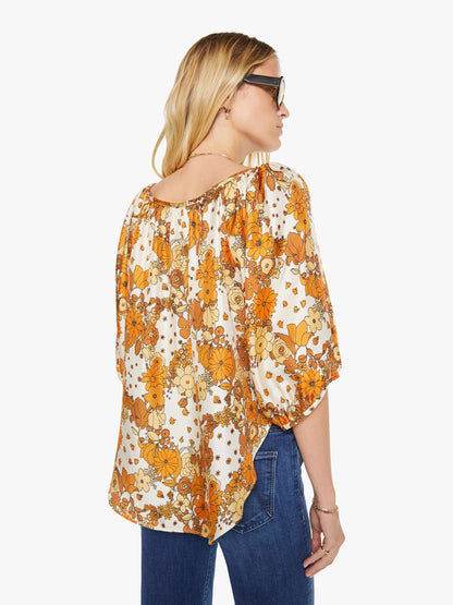 Mother Denim La Prestic Ouiston Moisson Top FLOWER POWER
