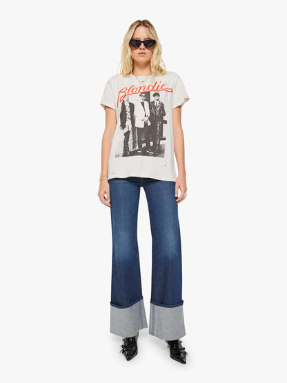 Mother Denim MadeWorn Blondie Tee White (Natural)