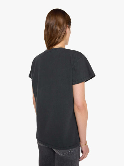 Mother Denim MadeWorn Bauhaus Tee Black (Charcoal)