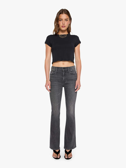 Mother Denim MadeWorn Run DMC Tee Black (Charcoal)