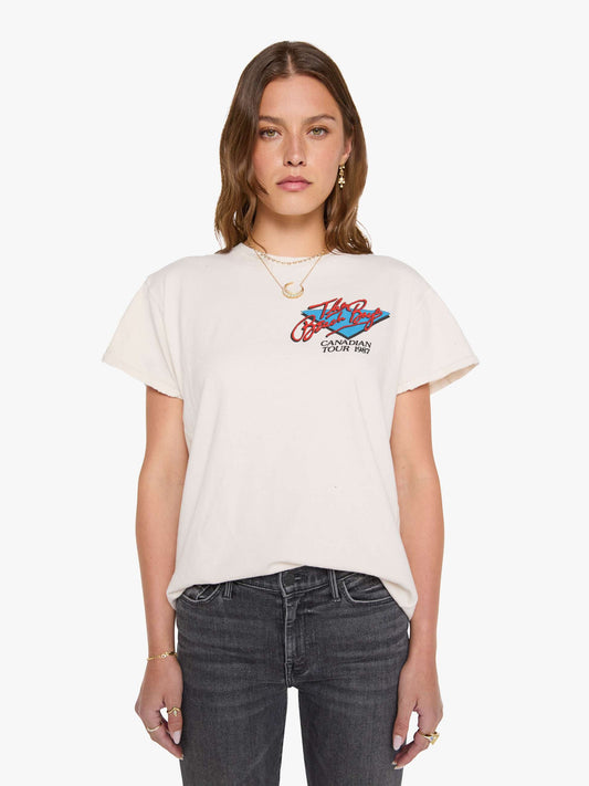 Mother Denim MadeWorn The Beach Boys Tees White (Natural)