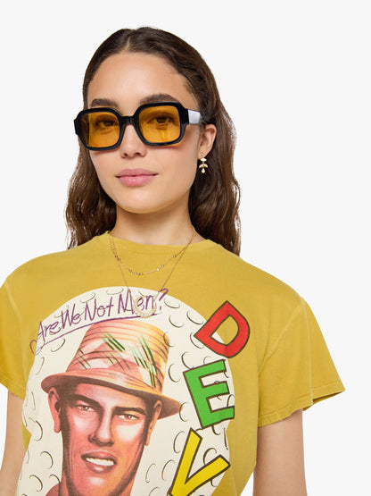 Mother Denim MadeWorn Devo Tee SANDSTONE