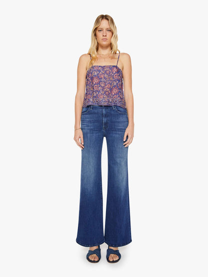 Mother Denim Natalie Martin Fern Cami ARTICHOKE MARINER