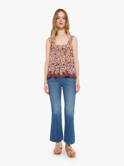 Mother Denim Natalie Martin Jasmine Top WILDFLOWER SPICE