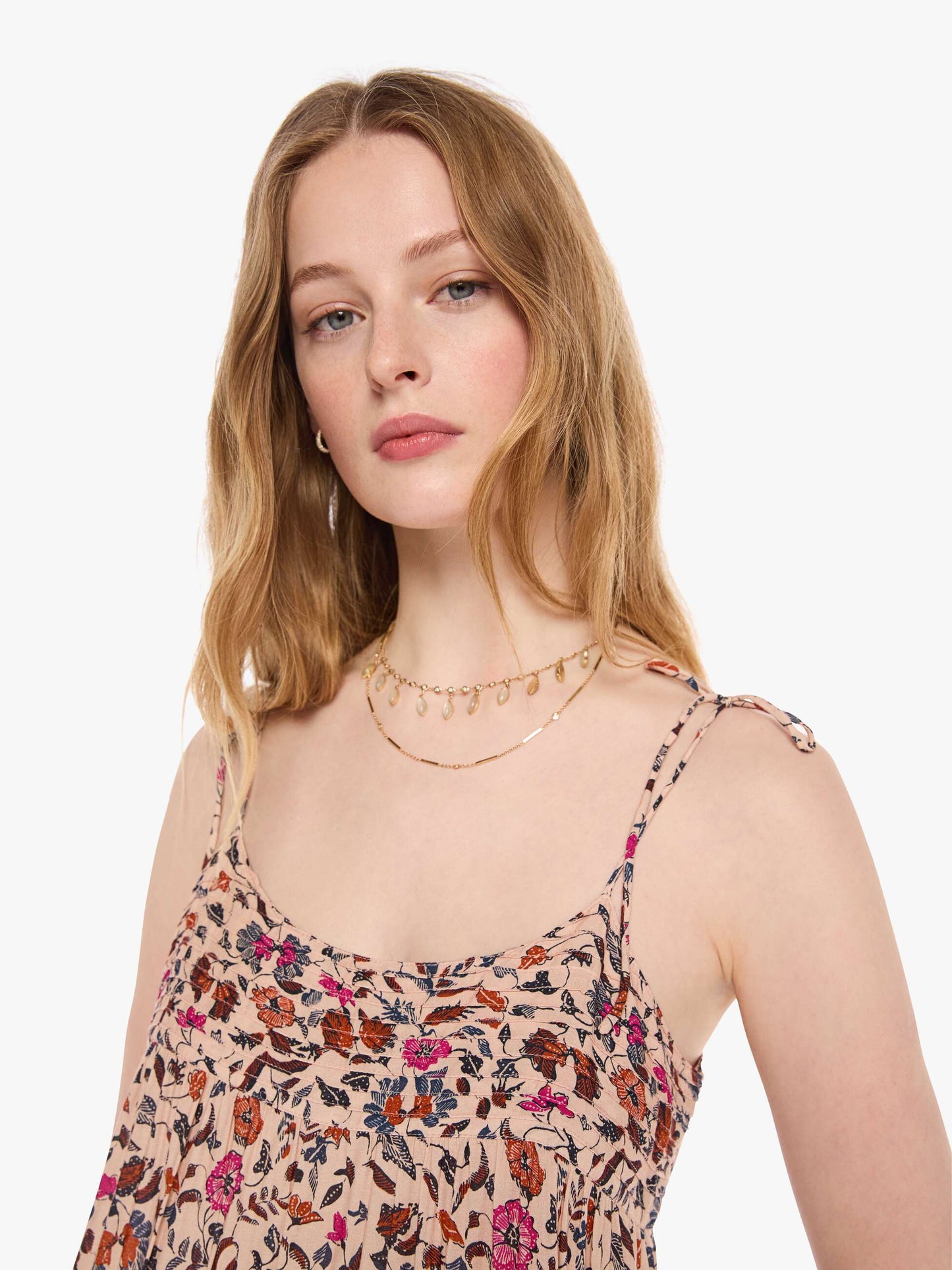 Mother Denim Natalie Martin Melanie Dress WILDFLOWER SPICE