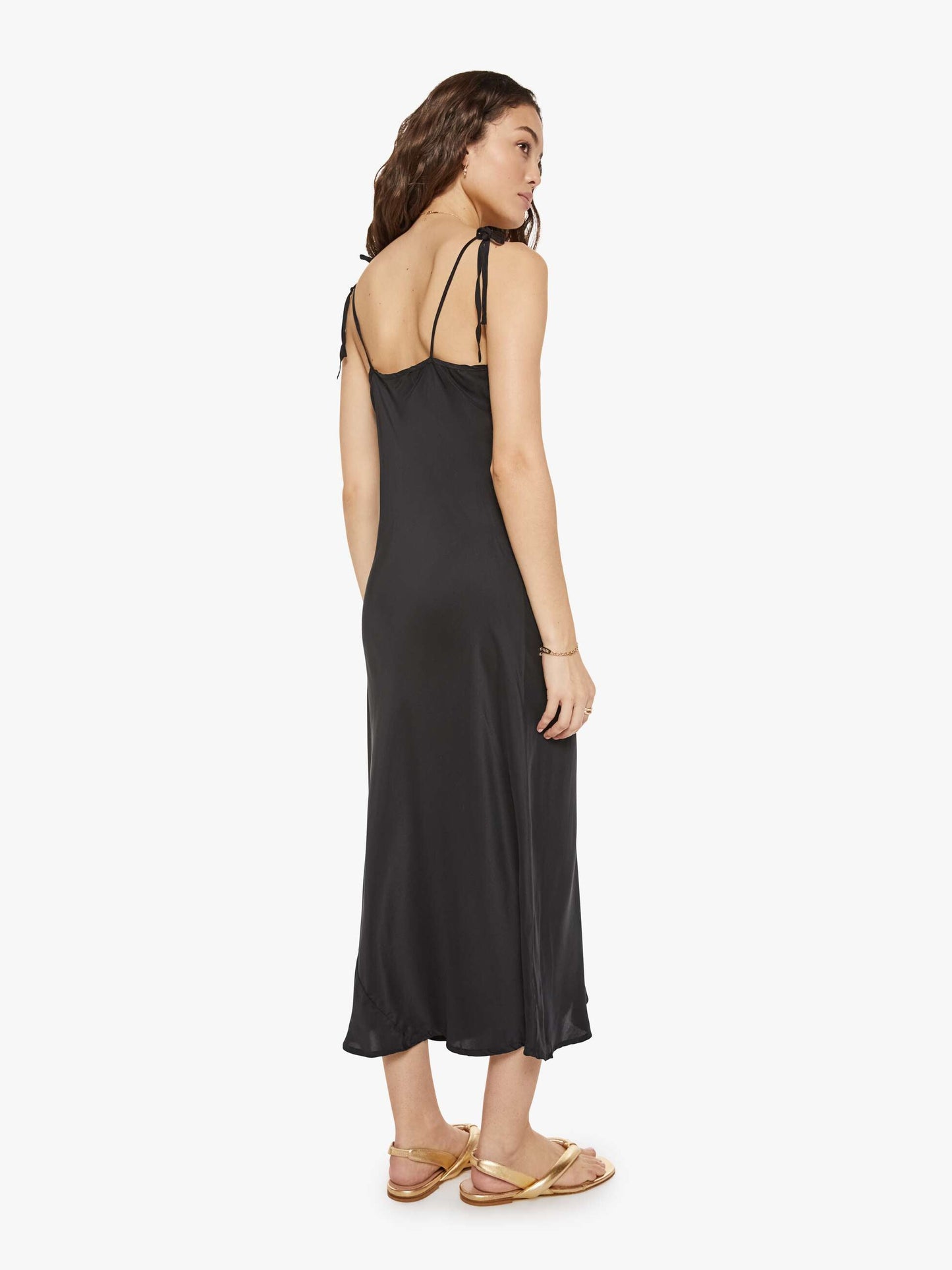 Mother Denim Natalie Martin Dakota Dress Black