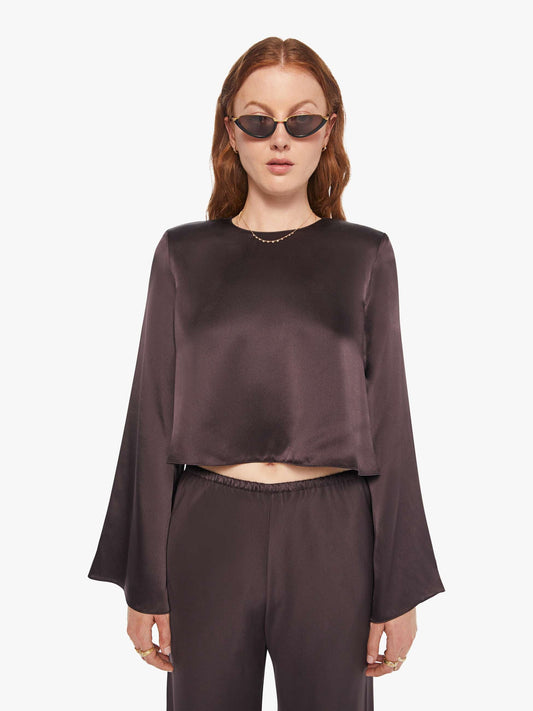 Mother Denim SABLYN Sonya Top OAK TREE