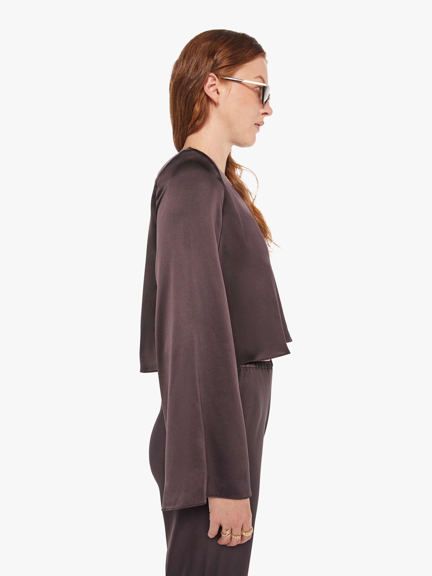Mother Denim SABLYN Sonya Top OAK TREE