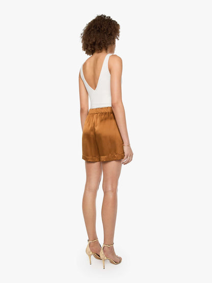 Mother Denim SABLYN Brynn Short TOBACCO