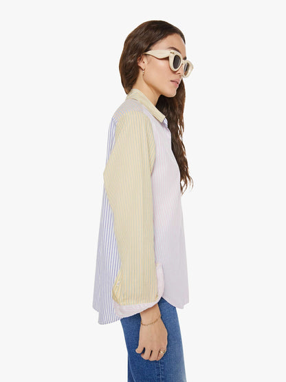 Mother Denim XiRENA Beau Shirt MIXED STRIPE