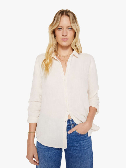Mother Denim XiRENA Scout Shirt White (Open)