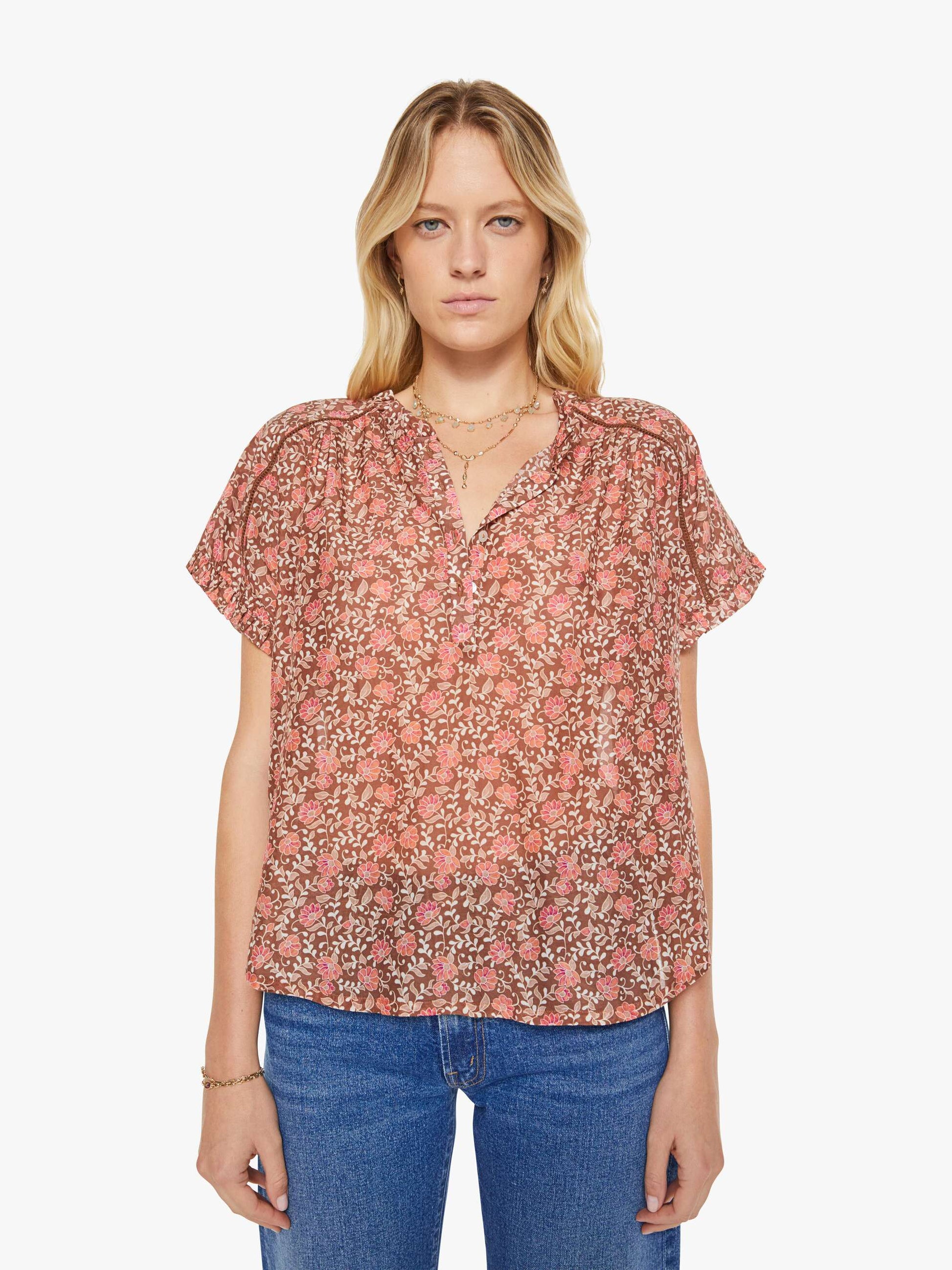 Mother Denim XiRENA Baylee Top SIENNA PETALS