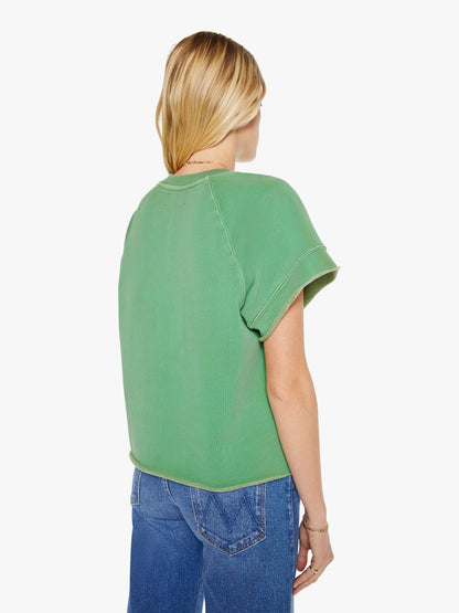 Mother Denim XiRENA Callie Sweatshirt ALOE GREEN