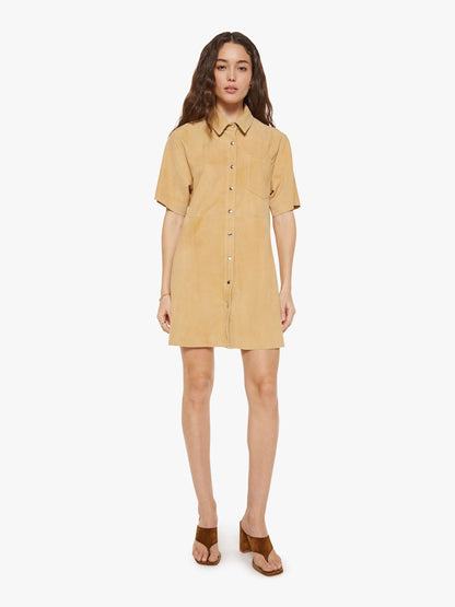 Mother Denim XiRENA Chloe Dress FAWN