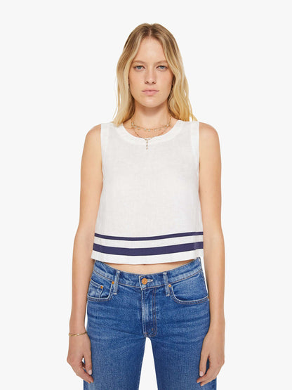 Mother Denim XiRENA Leni Top White