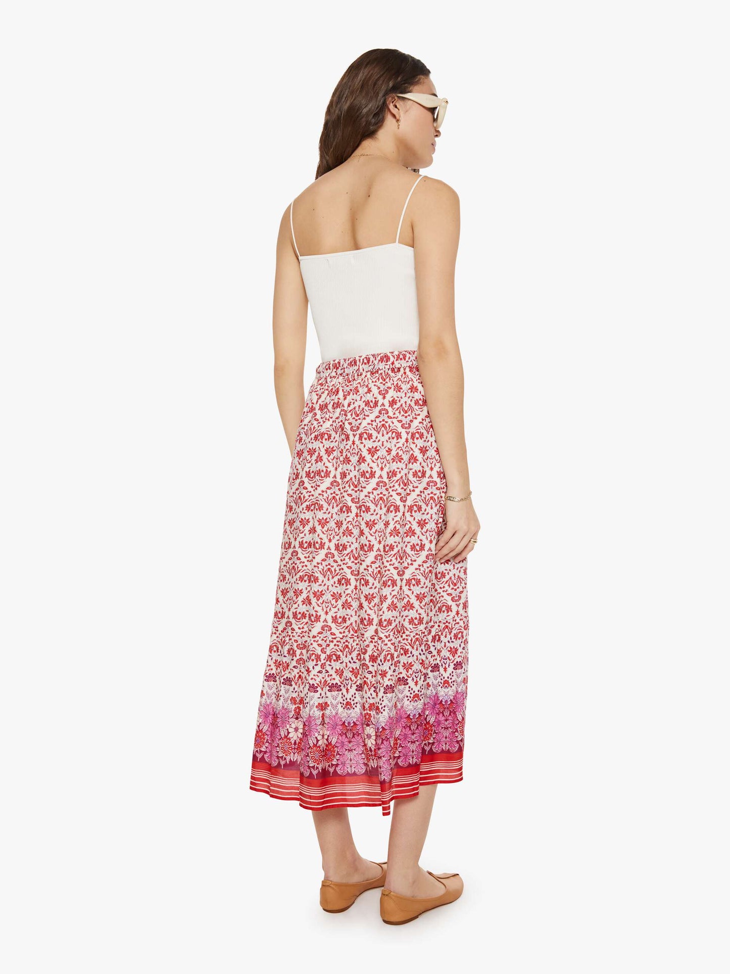 Mother Denim XiRENA Taryn Skirt CRUSHBERRY
