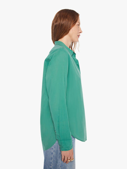 Mother Denim XiRENA Beau Shirt Green (Open)