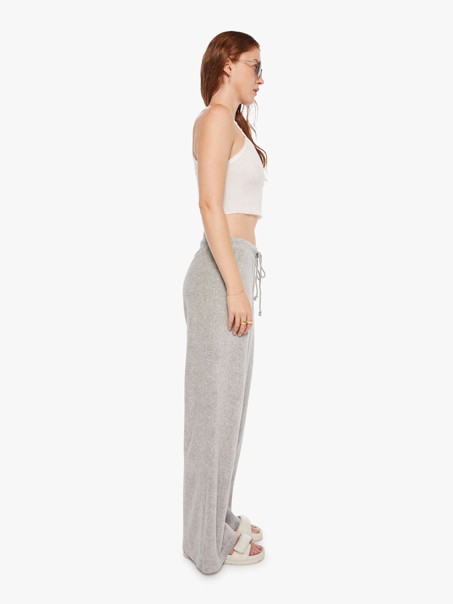 Mother Denim XiRENA Pierre Sweatshirt Grey (Open)