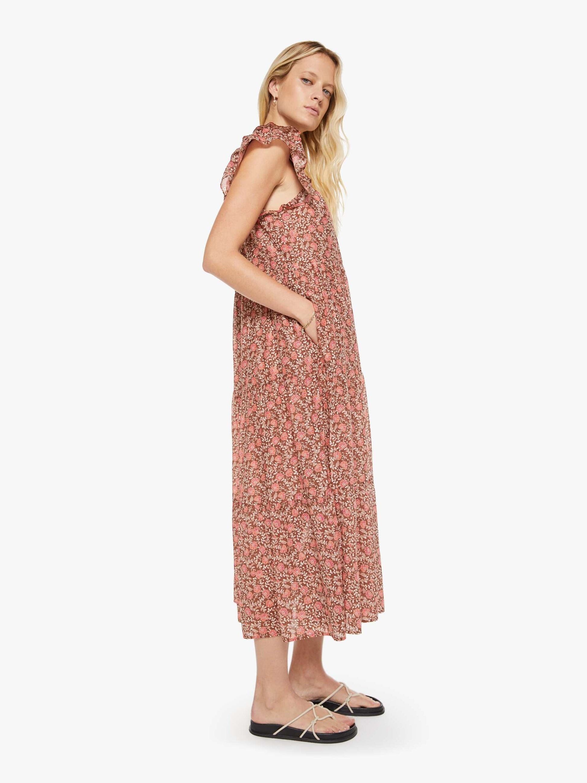 Mother Denim XiRENA Jaynie Dress SIENNA PETALS