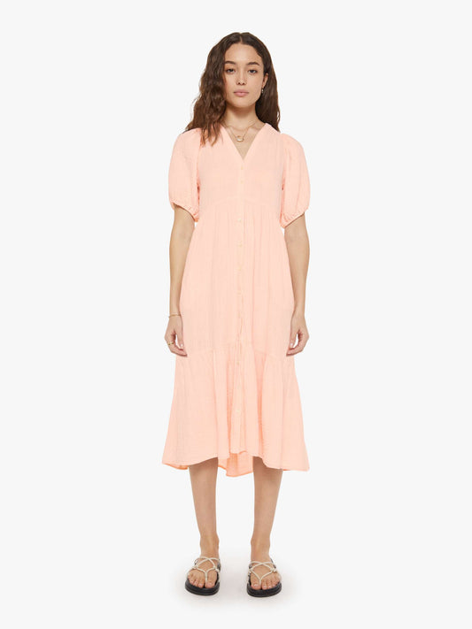Mother Denim XiRENA Lennox Dress PINK DAWN