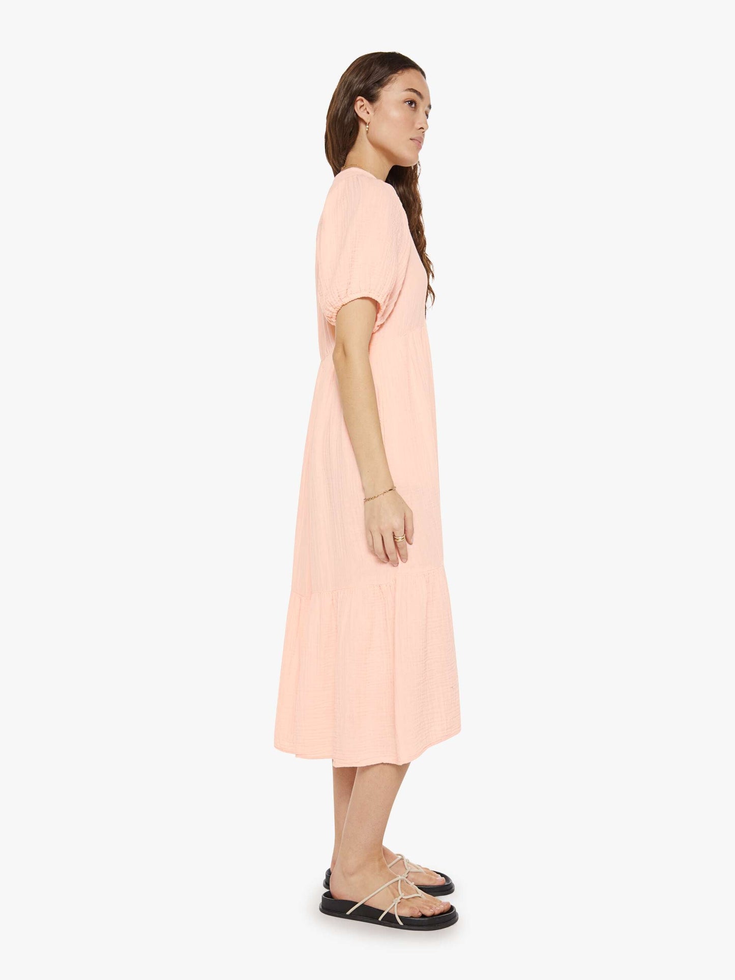 Mother Denim XiRENA Lennox Dress PINK DAWN