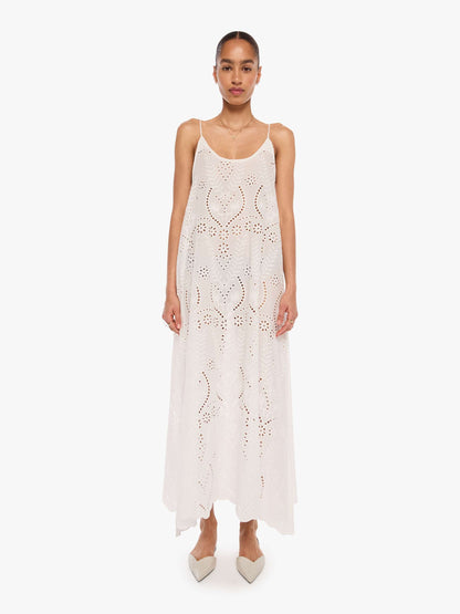 Mother Denim Natalie Martin Heather Maxi ATHENA EMBROIDERY SALT