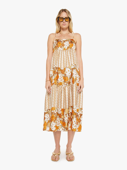Mother Denim La Prestic Ouiston Fidji Dress FLOWER POWER