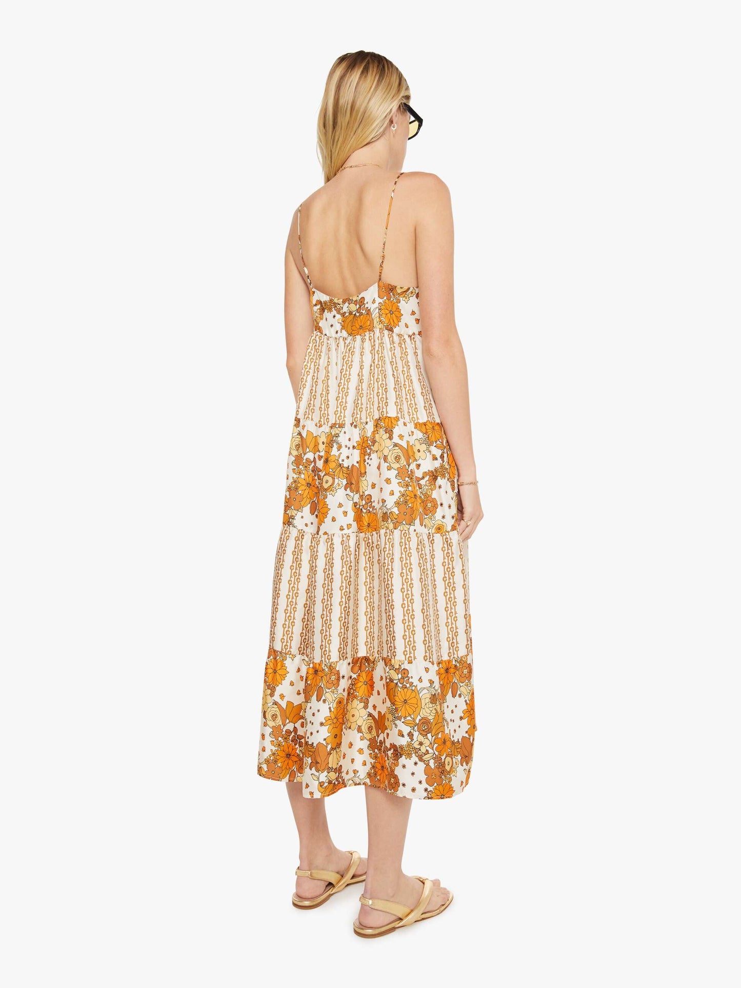 Mother Denim La Prestic Ouiston Fidji Dress FLOWER POWER