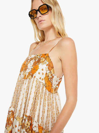 Mother Denim La Prestic Ouiston Fidji Dress FLOWER POWER