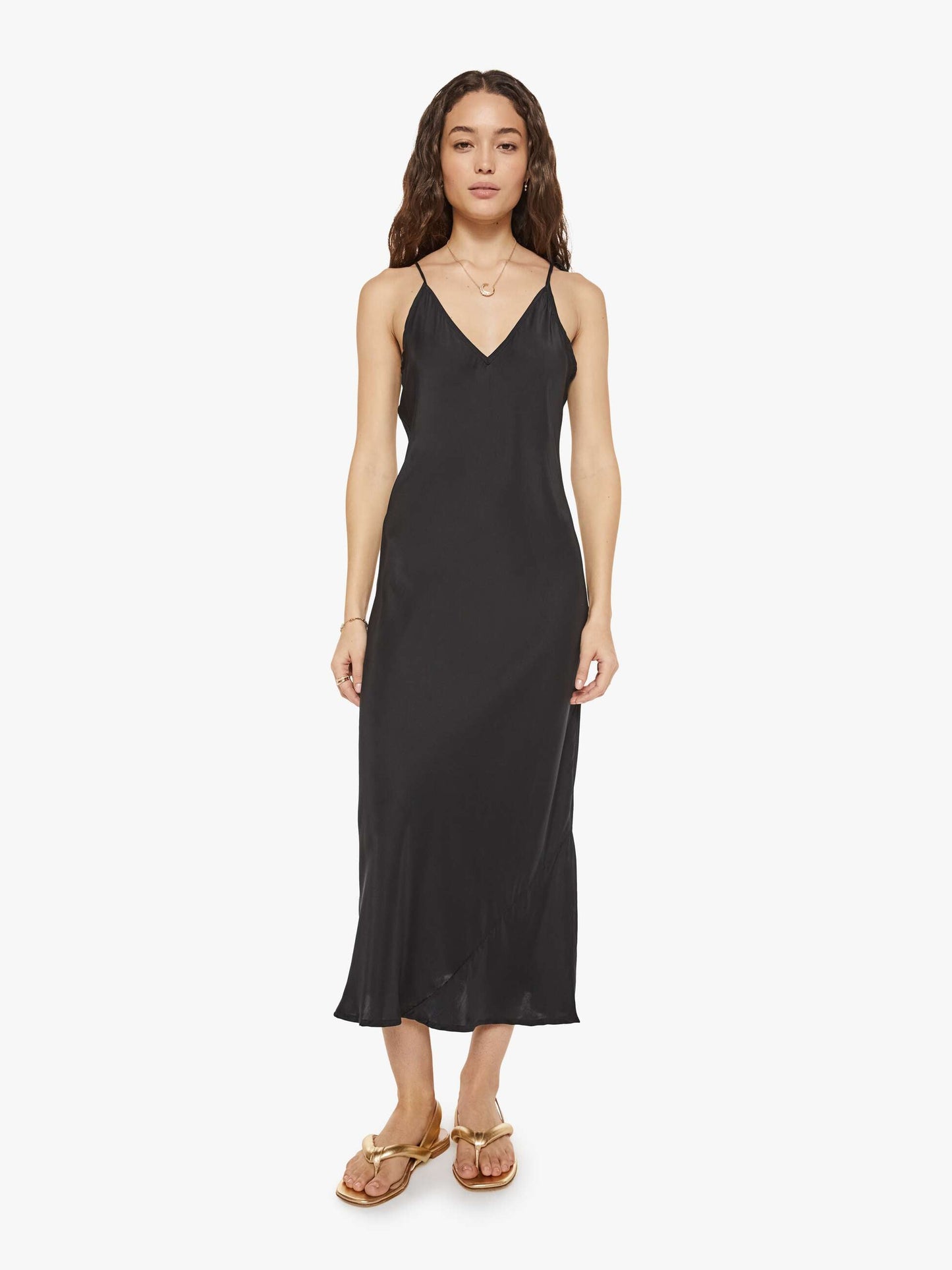Mother Denim Natalie Martin Dakota Dress Black
