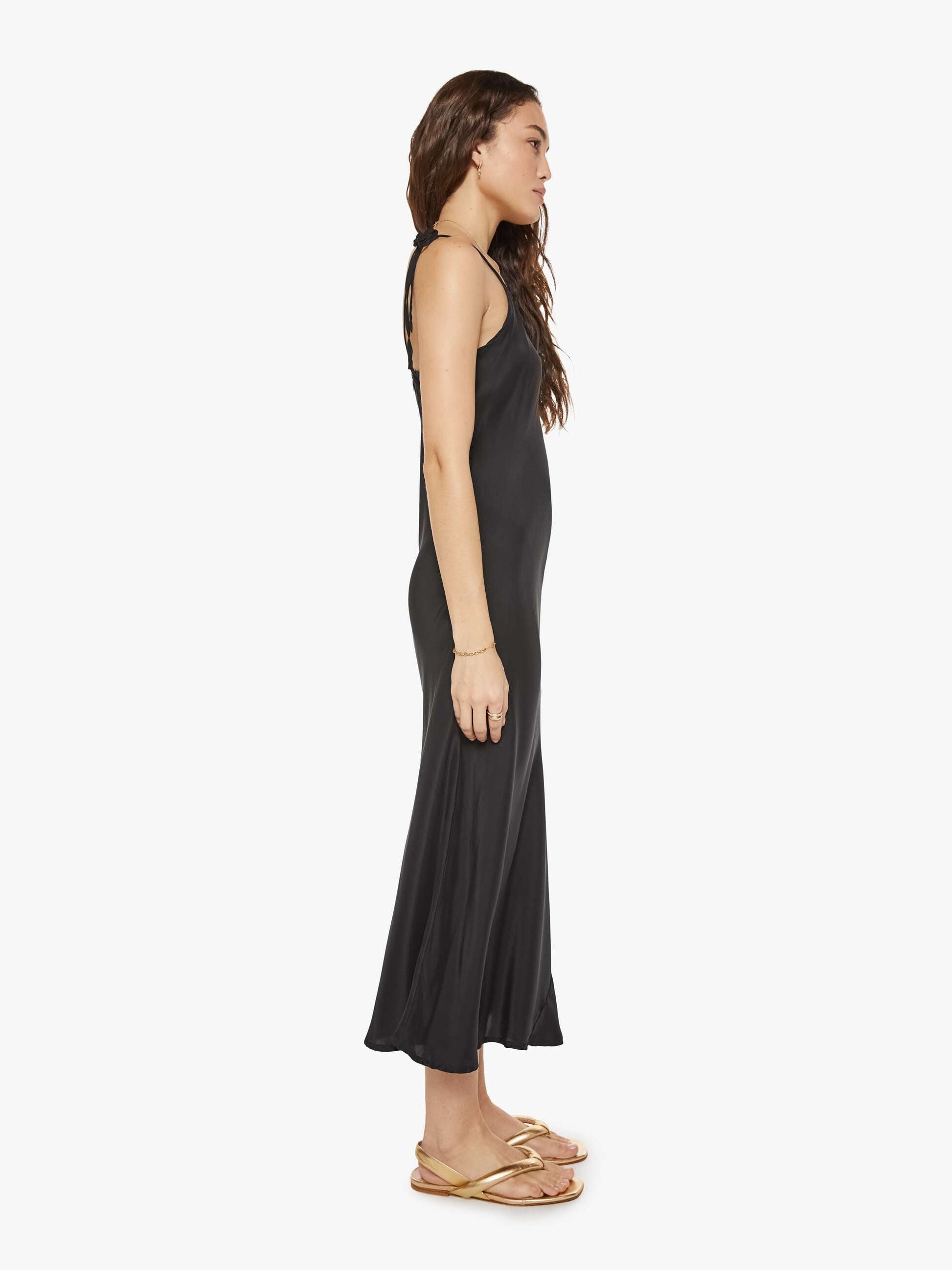 Mother Denim Natalie Martin Dakota Dress Black