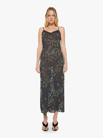 Mother Denim Alix of Bohemia Athens Dress ONYX SPRIG