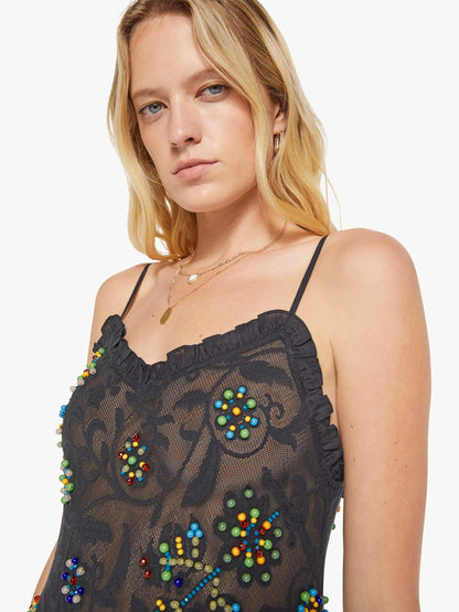Mother Denim Alix of Bohemia Athens Dress ONYX SPRIG