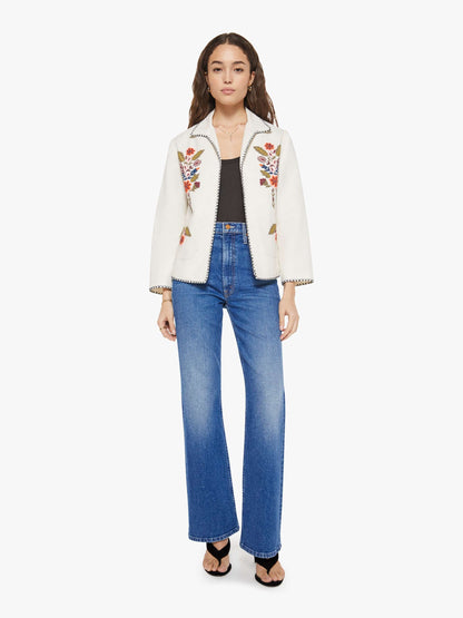 Mother Denim Alix of Bohemia Francis Jacket HEIRLOOM FLORA
