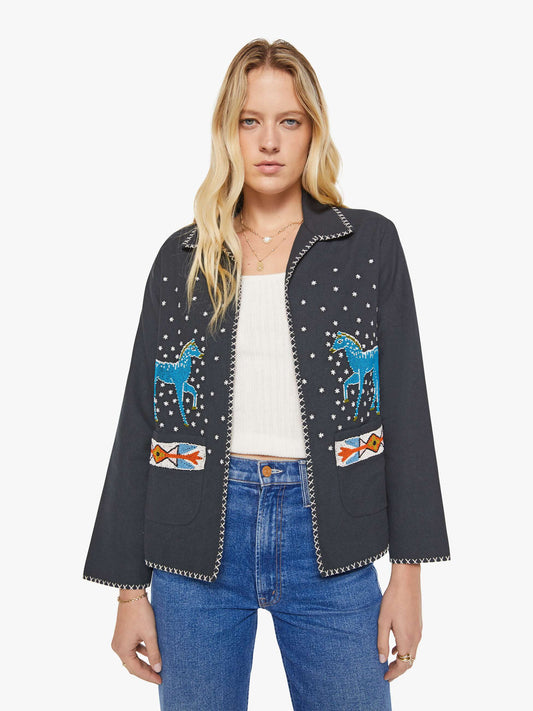 Mother Denim Alix of Bohemia Francis Jacket FETE MARE