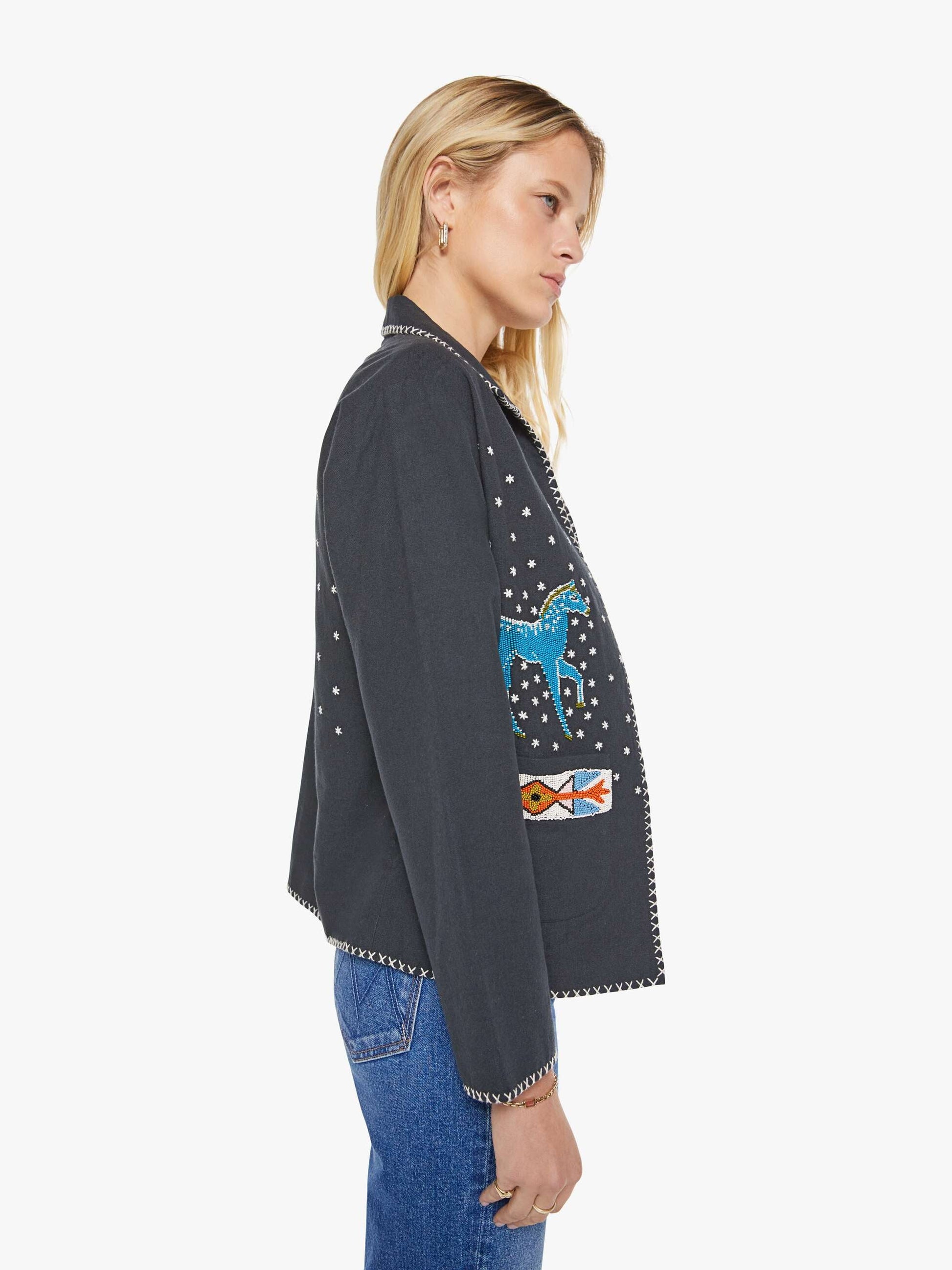 Mother Denim Alix of Bohemia Francis Jacket FETE MARE