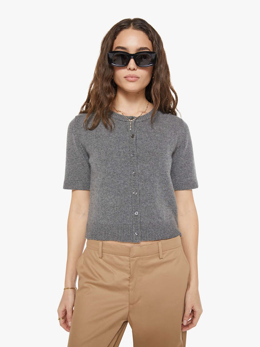 Mother Denim SPRWMN Anita Cardigan Grey