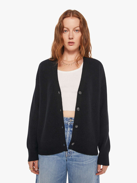 Mother Denim XiRENA Ramona Cardigan Black