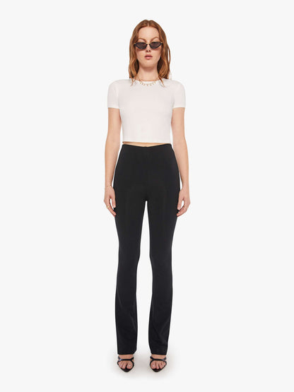 Mother Denim SPRWMN MICRO FLARE BLACK Black