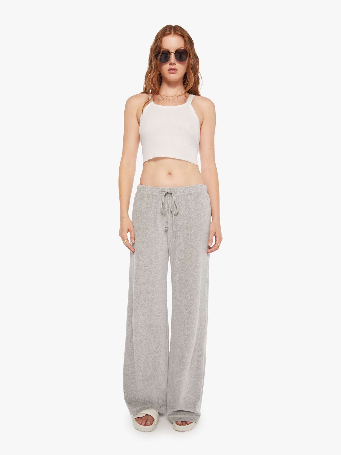 Mother Denim XiRENA Manon Pant Grey (Open)