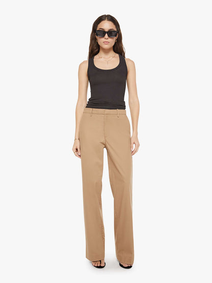Mother Denim SPRWMN Straight Leg Trousers White (Open)