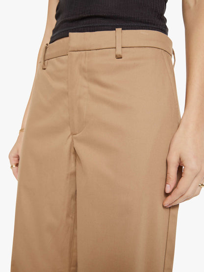 Mother Denim SPRWMN Straight Leg Trousers White (Open)