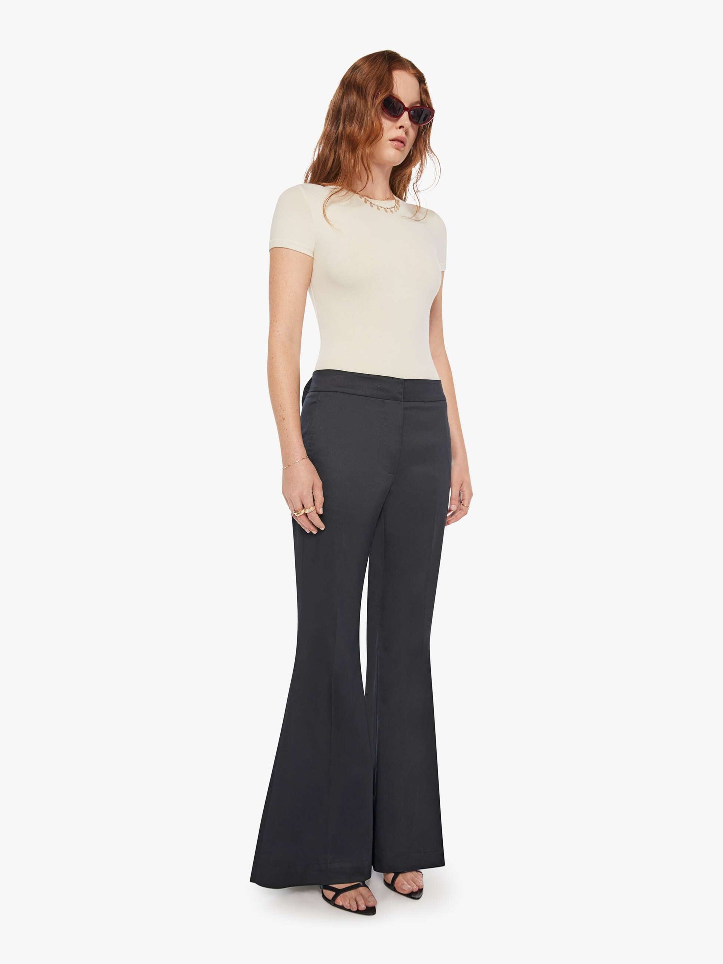 Mother Denim Maria Cher Sam Pants DARK NAVY