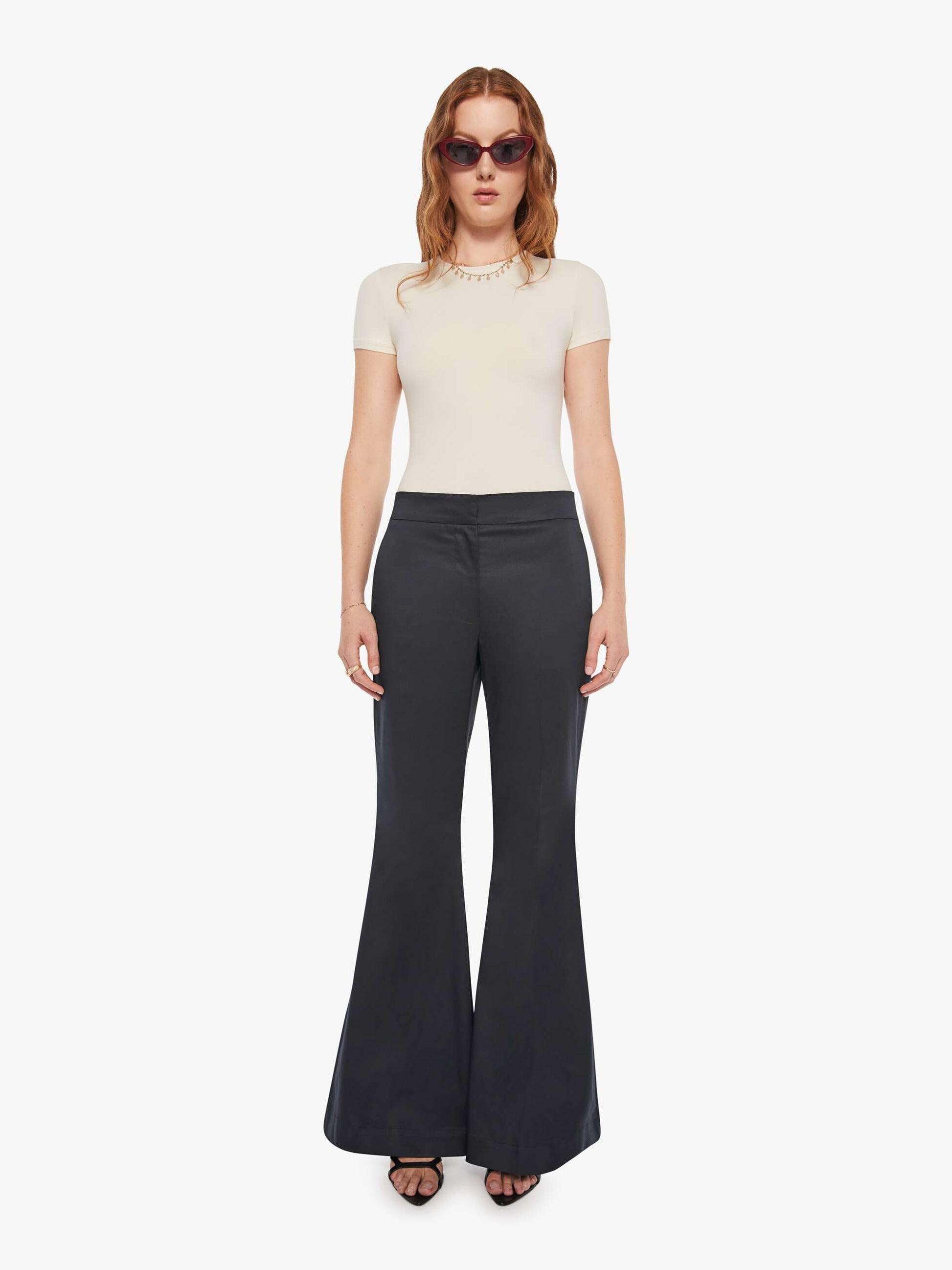 Mother Denim Maria Cher Sam Pants DARK NAVY