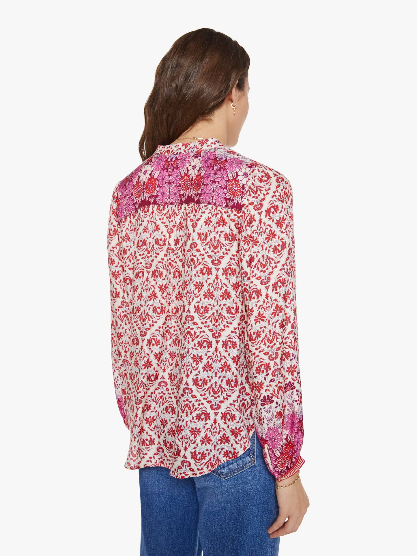 Mother Denim XiRENA Faye Shirt CRUSHBERRY