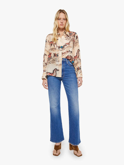 Mother Denim Alix Of Bohemia Dana Shirt CANYON COWBOY