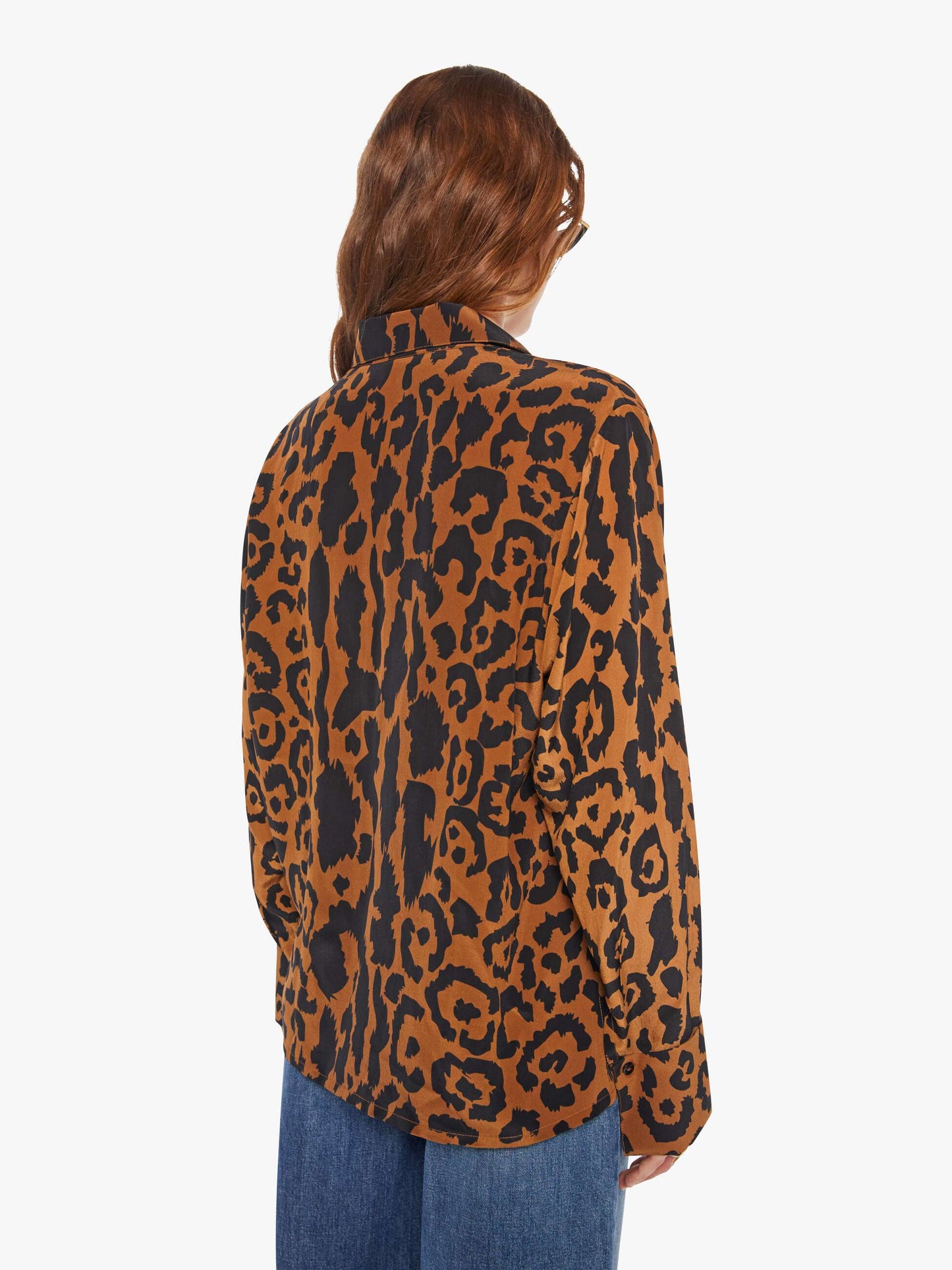 Mother Denim Alix Of Bohemia Dana Shirt LEOPARD