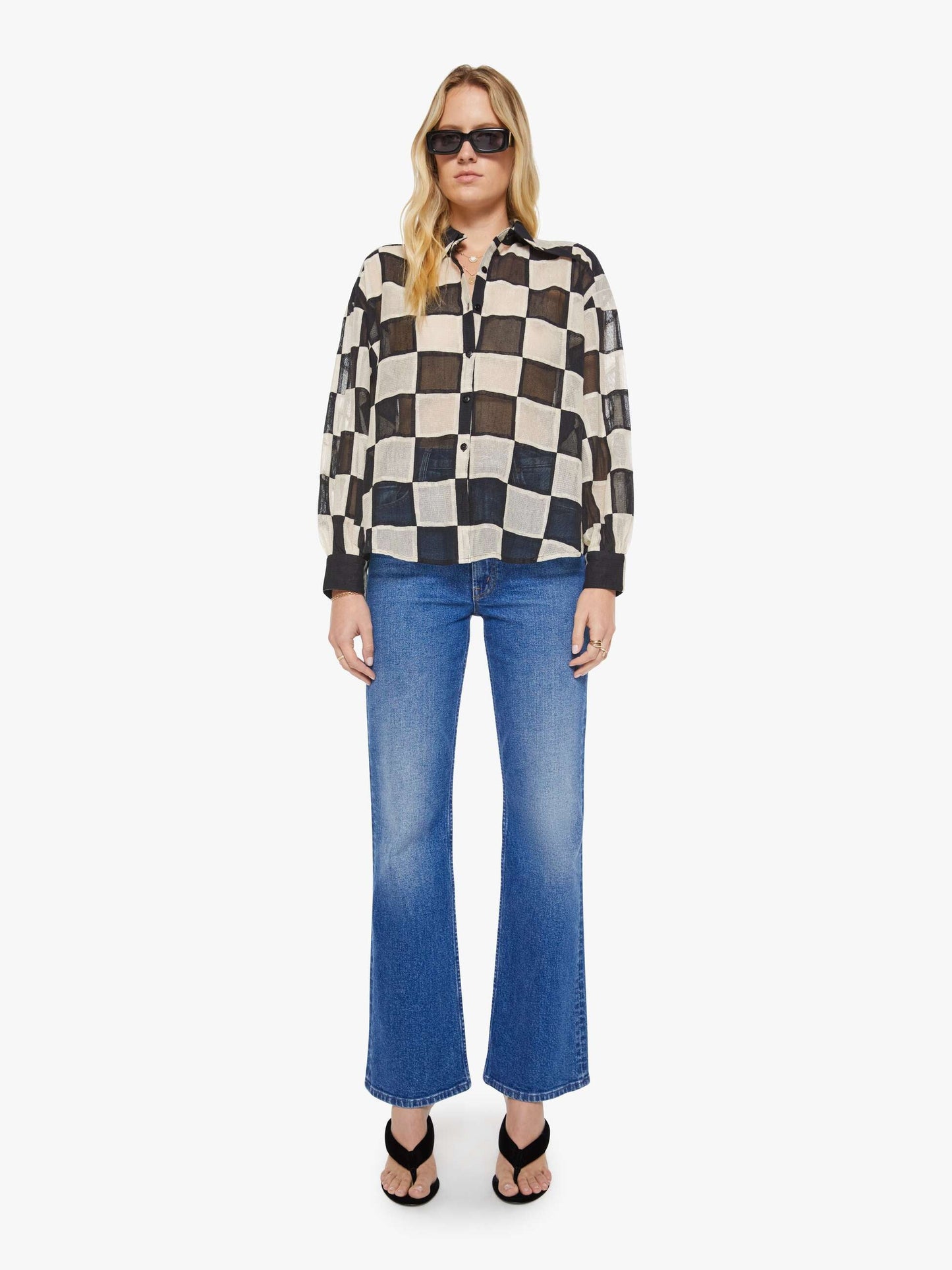 Mother Denim Alix of Bohemia Emery Shirt HARLEQUIN