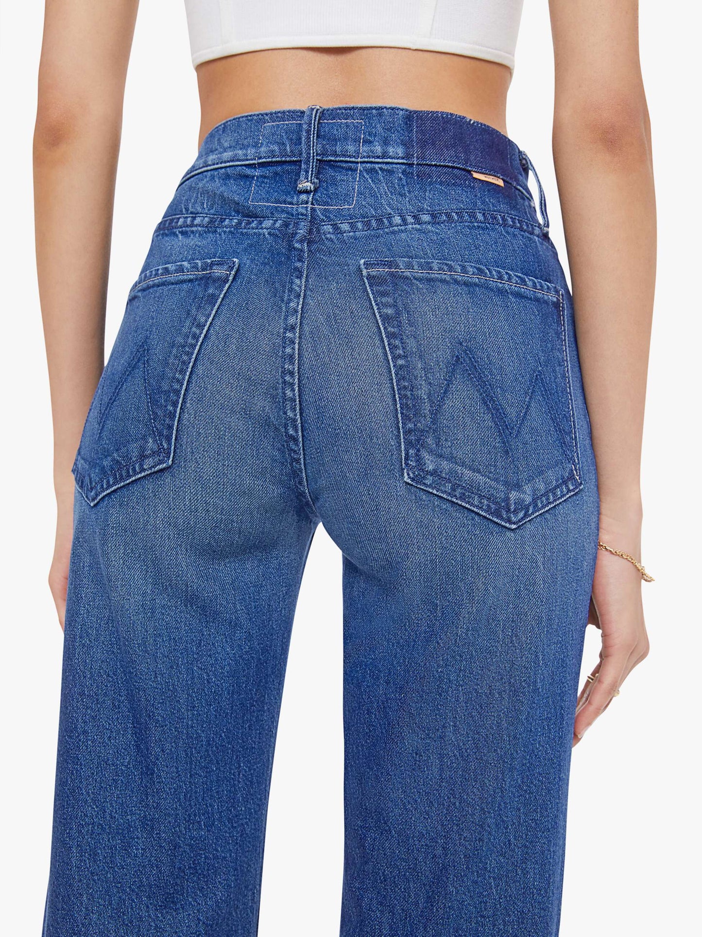 Mother Denim La Prestic Ouiston Liquette Top ROSE MIX