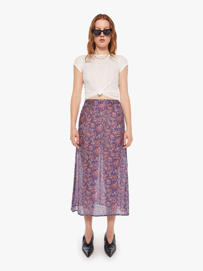 Mother Denim Natalie Martin Anita Skirt ARTICHOKE MARINER